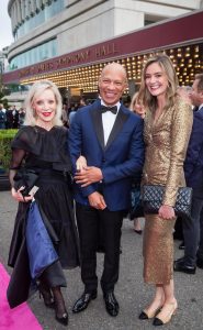 Barbara Brown, Ken McNeely and Angelique Mackley on the red carpet at SF Symphony Gala 2019