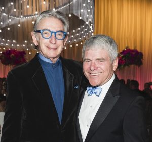 Honorary Co-Chairs Michael Tilson Thomas and Joshua Robison on Opening Night at SF Symphony September 4, 2019